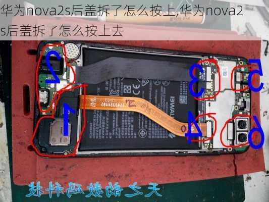 华为nova2s后盖拆了怎么按上,华为nova2s后盖拆了怎么按上去