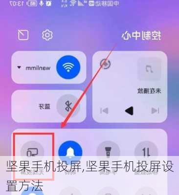 坚果手机投屏,坚果手机投屏设置方法