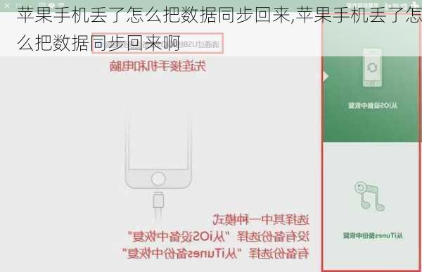 苹果手机丢了怎么把数据同步回来,苹果手机丢了怎么把数据同步回来啊