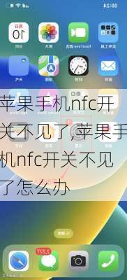 苹果手机nfc开关不见了,苹果手机nfc开关不见了怎么办