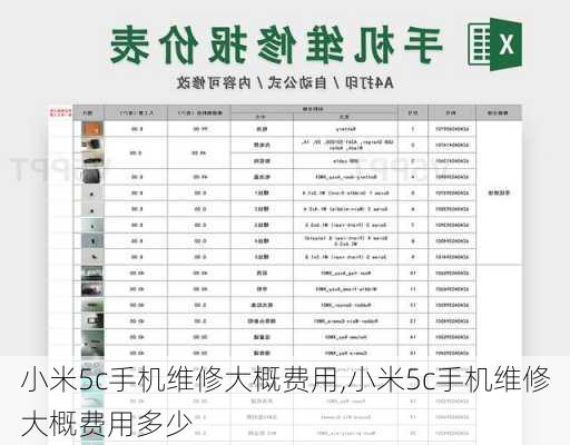 小米5c手机维修大概费用,小米5c手机维修大概费用多少