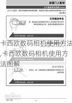 卡西欧数码相机使用方法,卡西欧数码相机使用方法图解