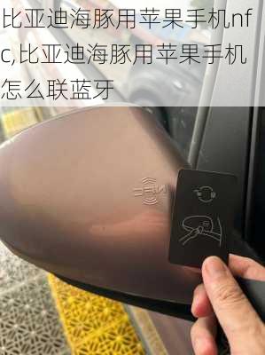 比亚迪海豚用苹果手机nfc,比亚迪海豚用苹果手机怎么联蓝牙