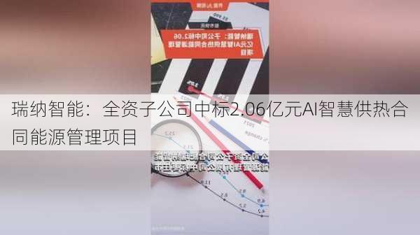 瑞纳智能：全资子公司中标2.06亿元AI智慧供热合同能源管理项目