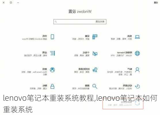 lenovo笔记本重装系统教程,lenovo笔记本如何重装系统