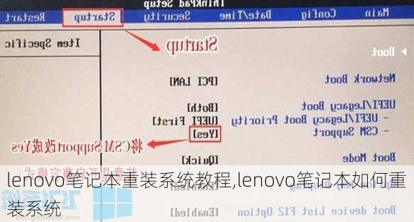 lenovo笔记本重装系统教程,lenovo笔记本如何重装系统