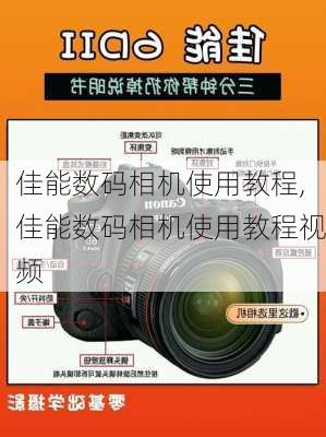 佳能数码相机使用教程,佳能数码相机使用教程视频