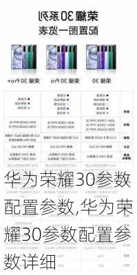 华为荣耀30参数配置参数,华为荣耀30参数配置参数详细