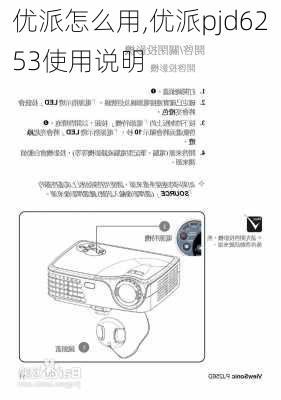 优派怎么用,优派pjd6253使用说明