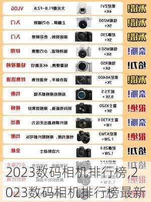 2023数码相机排行榜,2023数码相机排行榜最新