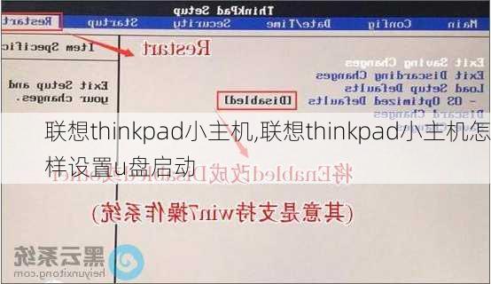 联想thinkpad小主机,联想thinkpad小主机怎样设置u盘启动