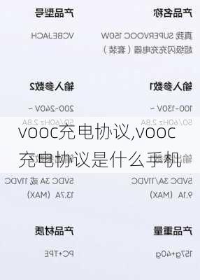 vooc充电协议,vooc充电协议是什么手机