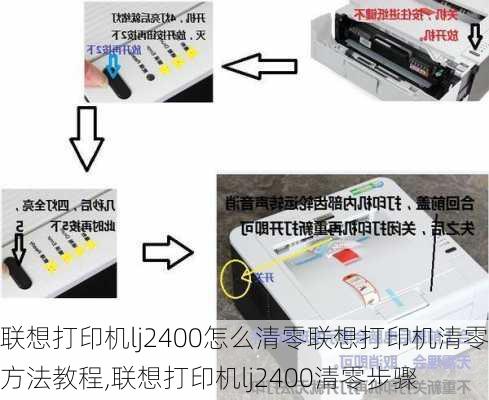 联想打印机lj2400怎么清零联想打印机清零方法教程,联想打印机lj2400清零步骤