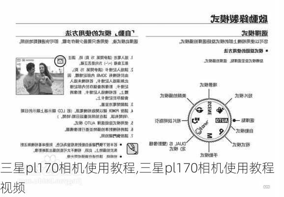 三星pl170相机使用教程,三星pl170相机使用教程视频