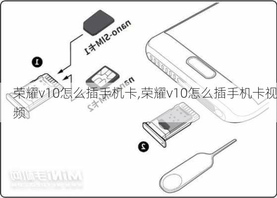 荣耀v10怎么插手机卡,荣耀v10怎么插手机卡视频