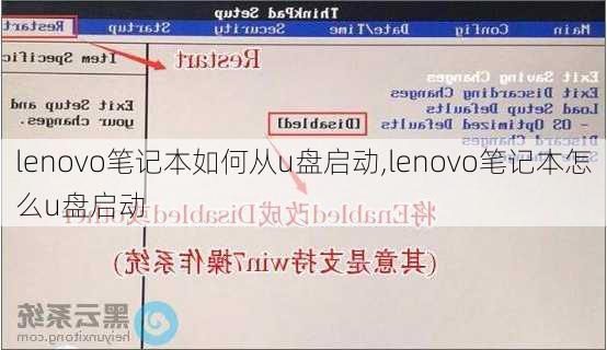 lenovo笔记本如何从u盘启动,lenovo笔记本怎么u盘启动