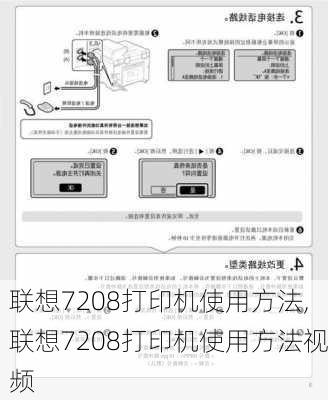 联想7208打印机使用方法,联想7208打印机使用方法视频