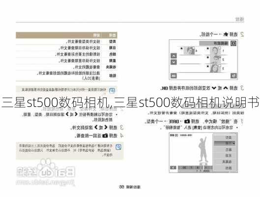 三星st500数码相机,三星st500数码相机说明书