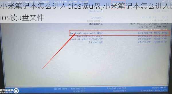 小米笔记本怎么进入bios读u盘,小米笔记本怎么进入bios读u盘文件