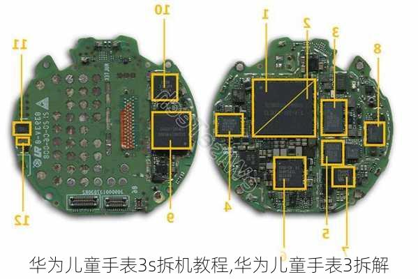 华为儿童手表3s拆机教程,华为儿童手表3拆解