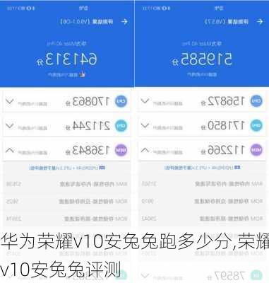 华为荣耀v10安兔兔跑多少分,荣耀v10安兔兔评测