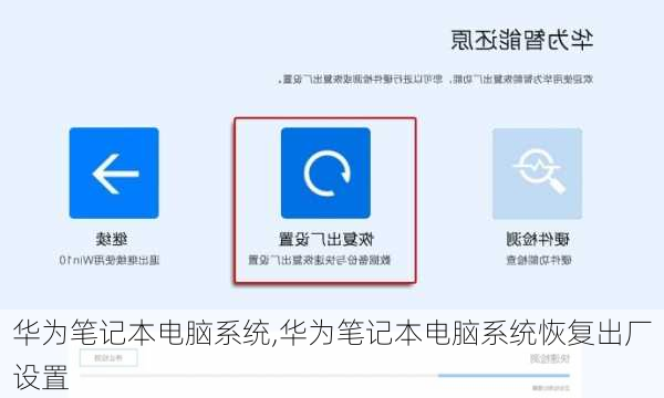 华为笔记本电脑系统,华为笔记本电脑系统恢复出厂设置