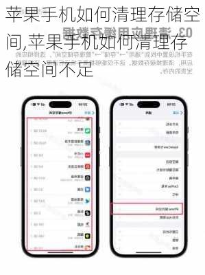 苹果手机如何清理存储空间,苹果手机如何清理存储空间不足