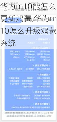 华为m10能怎么更新鸿蒙,华为m10怎么升级鸿蒙系统