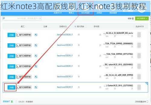 红米note3高配版线刷,红米note3线刷教程