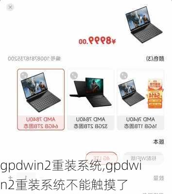 gpdwin2重装系统,gpdwin2重装系统不能触摸了