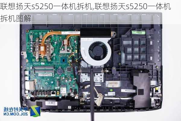 联想扬天s5250一体机拆机,联想扬天s5250一体机拆机图解