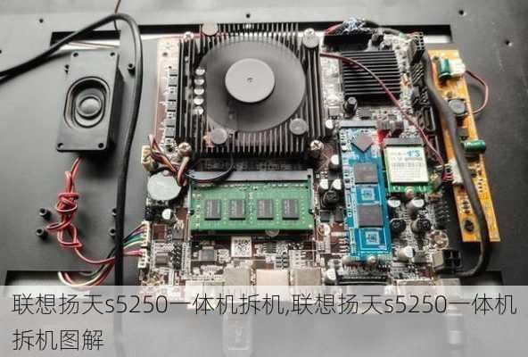 联想扬天s5250一体机拆机,联想扬天s5250一体机拆机图解