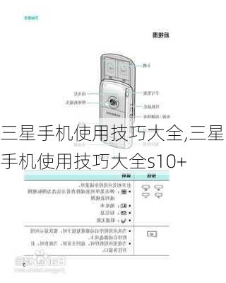 三星手机使用技巧大全,三星手机使用技巧大全s10+