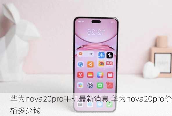 华为nova20pro手机最新消息,华为nova20pro价格多少钱