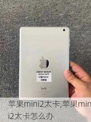 苹果mini2太卡,苹果mini2太卡怎么办