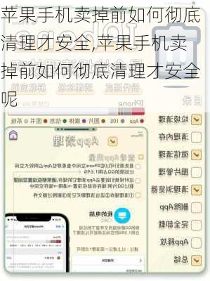 苹果手机卖掉前如何彻底清理才安全,苹果手机卖掉前如何彻底清理才安全呢