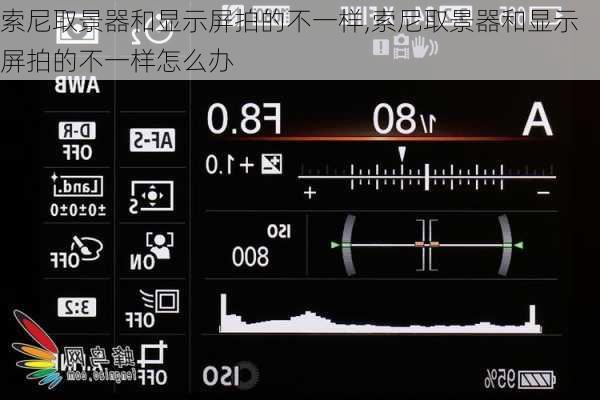 索尼取景器和显示屏拍的不一样,索尼取景器和显示屏拍的不一样怎么办