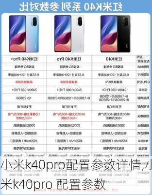 小米k40pro配置参数详情,小米k40pro 配置参数