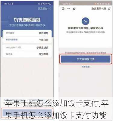 苹果手机怎么添加饭卡支付,苹果手机怎么添加饭卡支付功能