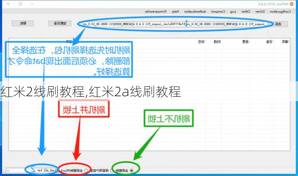 红米2线刷教程,红米2a线刷教程