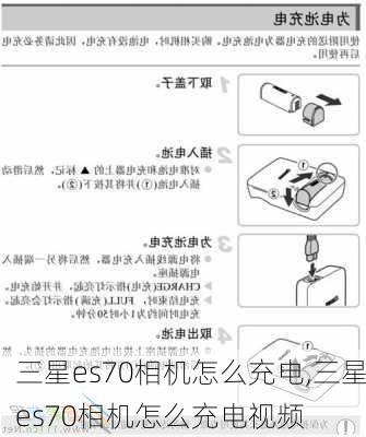 三星es70相机怎么充电,三星es70相机怎么充电视频