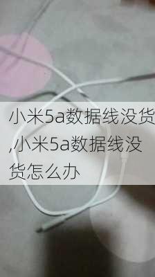 小米5a数据线没货,小米5a数据线没货怎么办