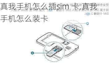 真我手机怎么插sim 卡,真我手机怎么装卡