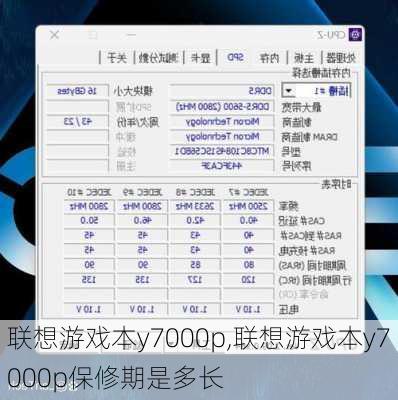 联想游戏本y7000p,联想游戏本y7000p保修期是多长