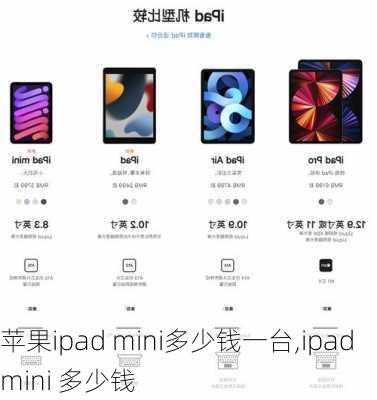 苹果ipad mini多少钱一台,ipad mini 多少钱