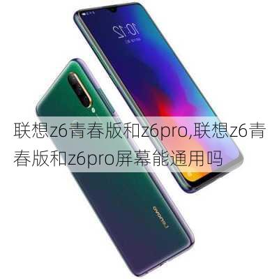 联想z6青春版和z6pro,联想z6青春版和z6pro屏幕能通用吗