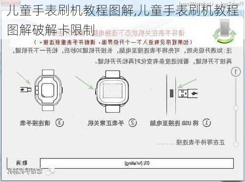 儿童手表刷机教程图解,儿童手表刷机教程图解破解卡限制