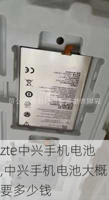 zte中兴手机电池,中兴手机电池大概要多少钱