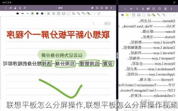 联想平板怎么分屏操作,联想平板怎么分屏操作视频