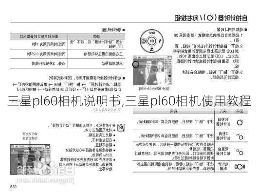 三星pl60相机说明书,三星pl60相机使用教程